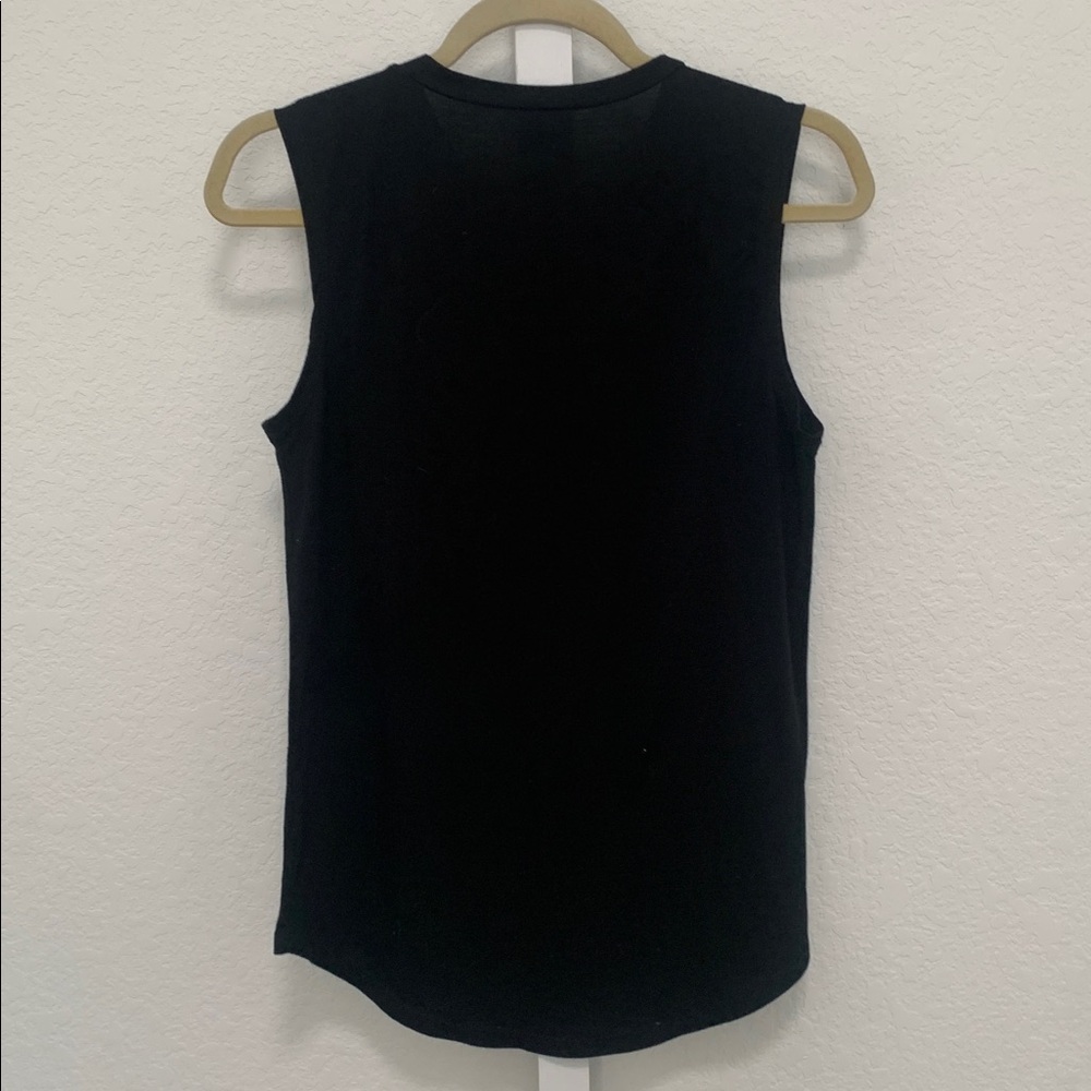 Zion Rootswear Johnny Cash Black Tank Top - Picture 4 of 6